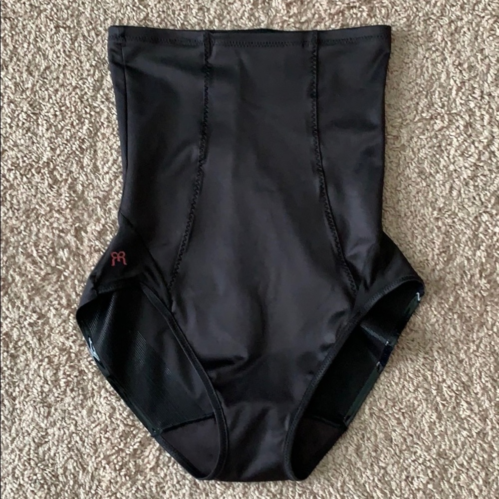 Ruby Ribbon sheer High waist brief